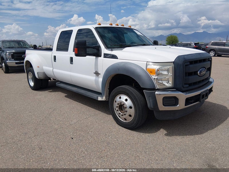 2016 Ford F-450 Xl White vin: 1FT8W4DT9GED16362