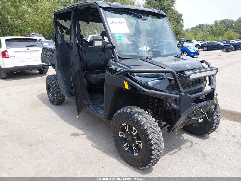2023 Polaris Ranger Crew Xp 1000 Premium Black vin: 4XARSE997P8044967