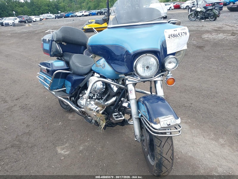 2007 Harley-davidson Fltc Ultra Shrine Blue vin: 1HD1FL41X7Y651718