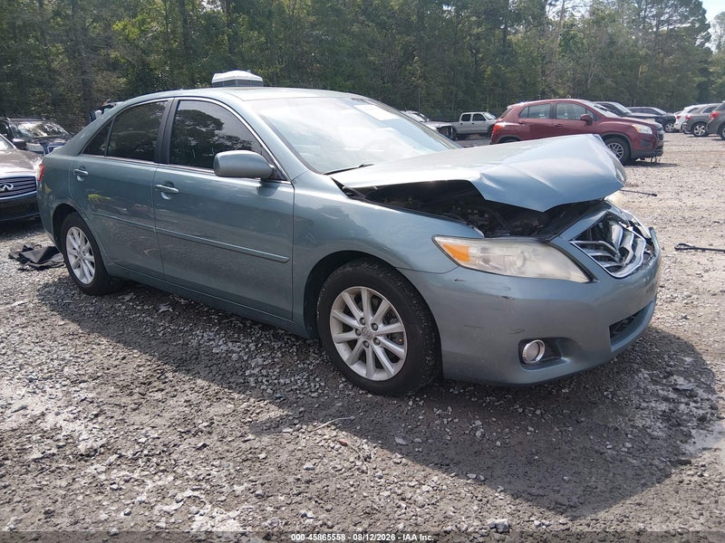 2010 Toyota Camry Xle Green vin: 4T4BF3EK0AR037077