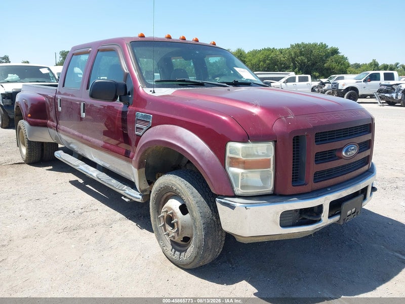 2008 Ford Super Duty F-350 Drw Fx4/king Ranch/lariat/xl/xlt Maroon vin: 1FTWW33R98EB32659