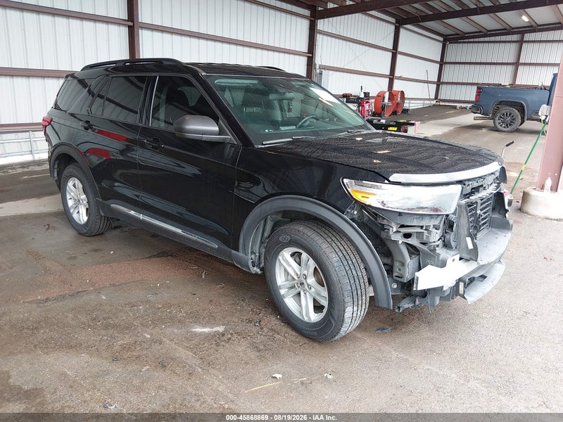 2021 Ford Explorer Xlt Black vin: 1FMSK8DH6MGA59340