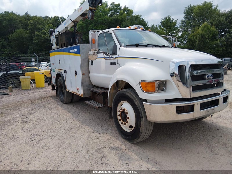 2010 Ford F-750 Xl/xlt White vin: 3FRWF7FC1AV274550