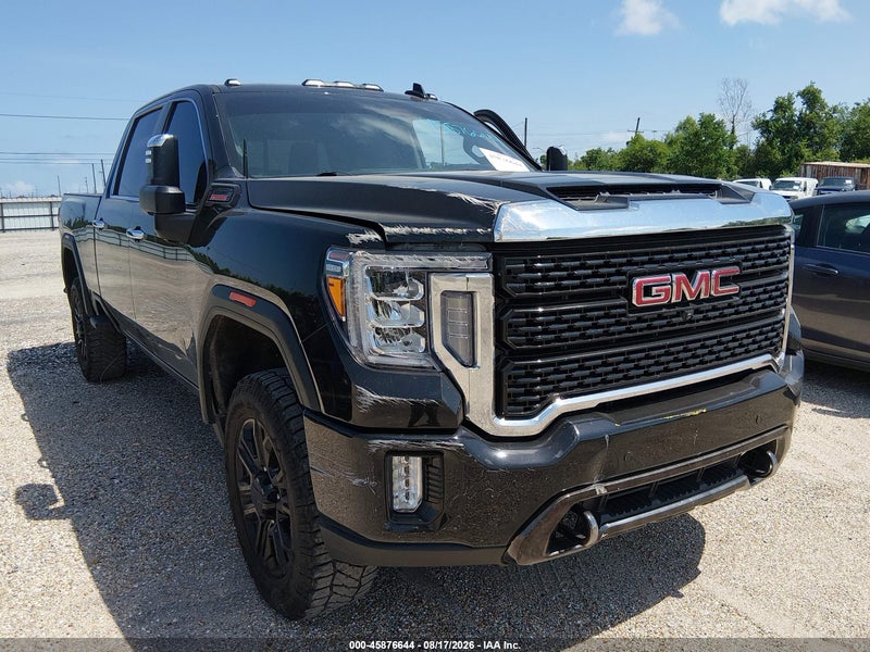 2022 Gmc Sierra 2500hd 4wd  Standard Bed Denali Black vin: 1GT49REY6NF317148