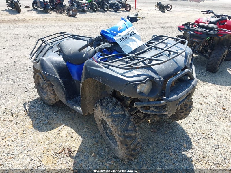 2008 Kawasaki Kvf650 H Синий vin: JKAVFEH138B501795
