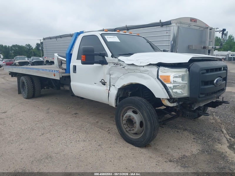 2011 Ford F-550 Chassis Xl White vin: 1FDUF5GT9BEA02344