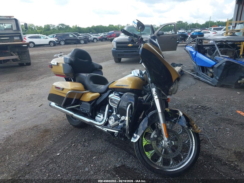 2017 Harley-davidson Flhtk Ultra Limited Gold vin: 1HD1KED15HB621036
