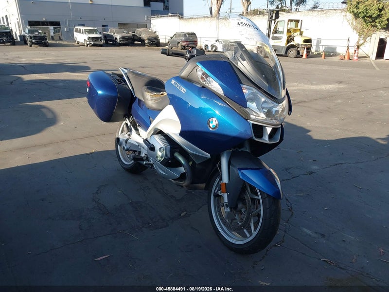 2008 Bmw R1200 Rt Blue vin: WB103880X8ZT13099