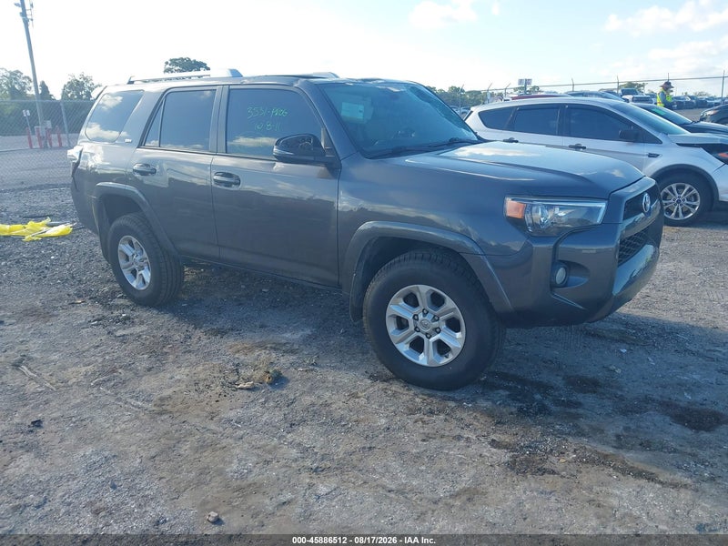 2018 Toyota 4runner   Gray vin: JTEBU5JR0J5547647