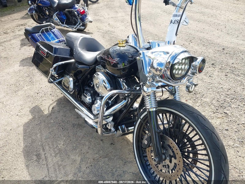 2013 Harley-davidson Flhr Road King Black vin: 1HD1FBM14DB668278