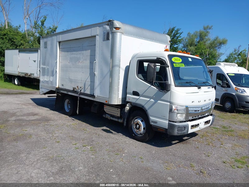 2014 Mitsubishi Fuso Truck Fe Fec72s White vin: JL6BNE1A0EK005166