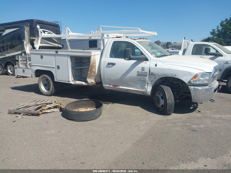 2017 Ram 4500 Chassis Tradesman/slt White vin: 3C7WRKBL9HG727912