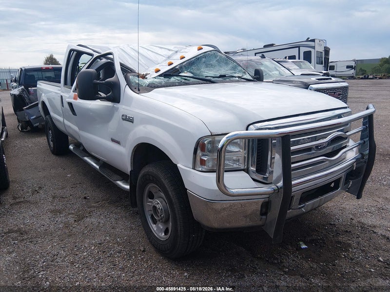 2005 Ford F-350 Lariat/xl/xlt White vin: 1FTWW31P05ED11198