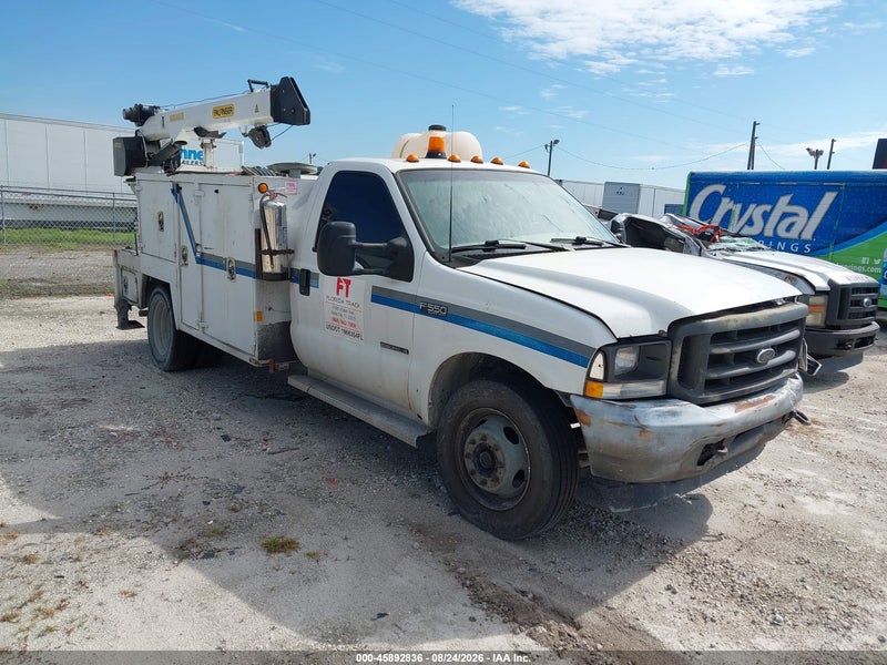 2002 Ford F-550 Xl/xlt Белый vin: 1FDAF57F92EA41013