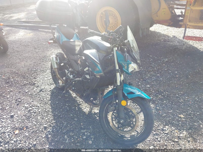 2021 Kawasaki Er400 D Black vin: JKAERKD13MDAD6735