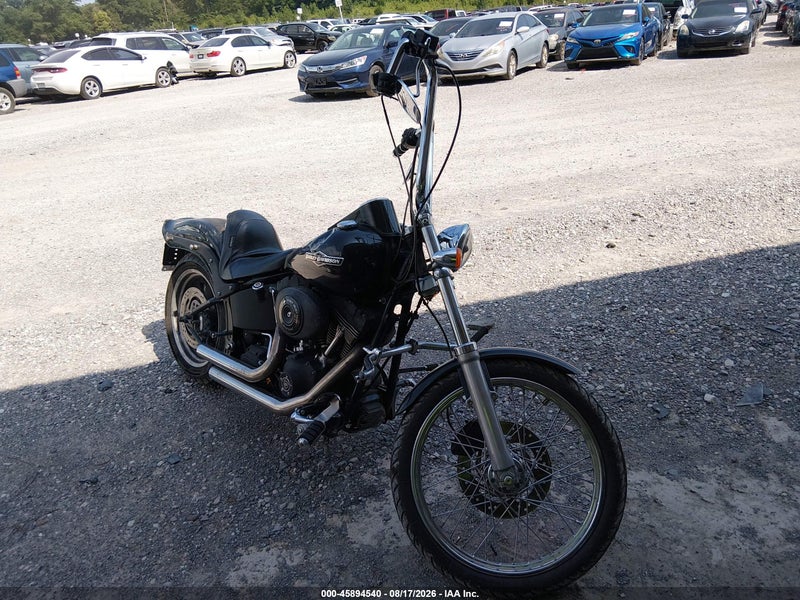 2006 Harley-davidson Fxstbi   Черный vin: 1HD1JAB186Y027551