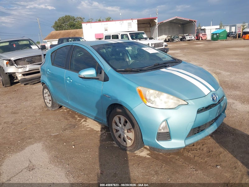 2013 Toyota Prius C Two Light Blue vin: JTDKDTB3XD1032198
