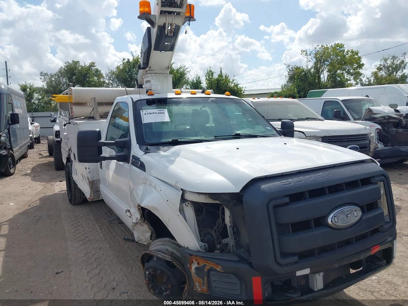 2013 Ford F-450 Chassis Xl White vin: 1FDUF4GY1DEA42684