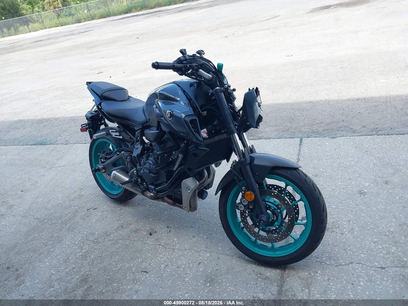 2023 Yamaha Mt07   Gray vin: JYARM32E1PA007562