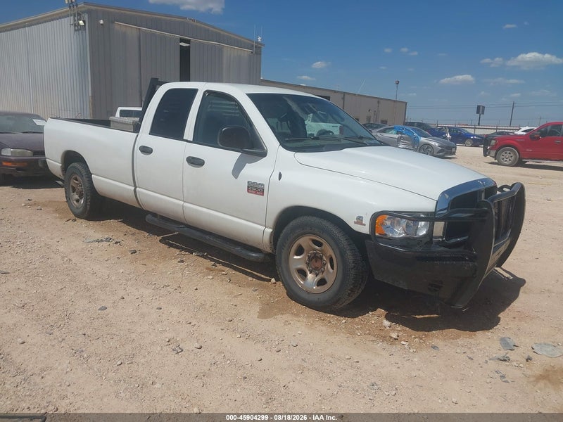 2004 Dodge Ram 2500 Slt/laramie vin: 3D7KA28C84G143740
