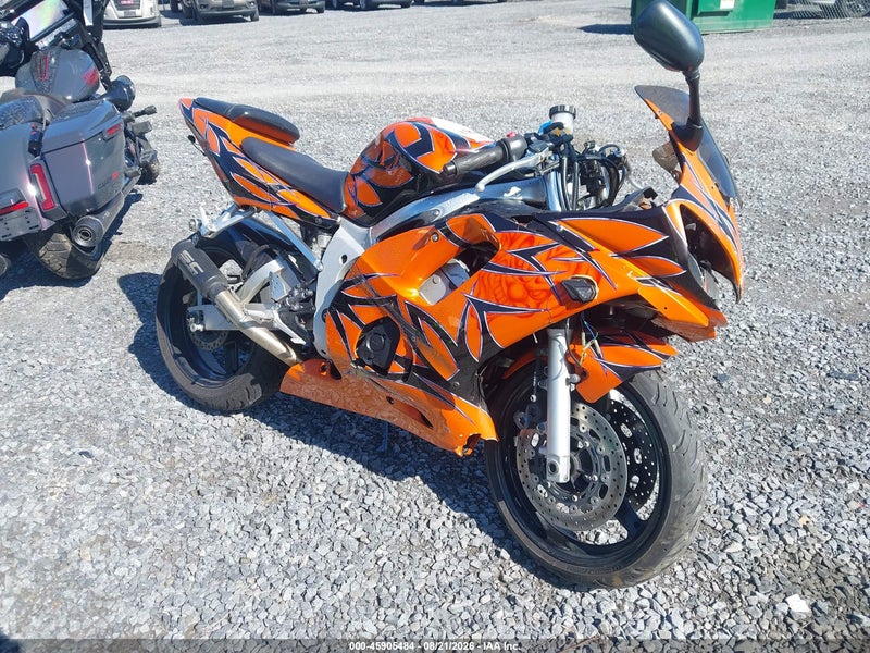 2002 Yamaha Yzfr6 L Orange vin: JYARJ04E92A021545