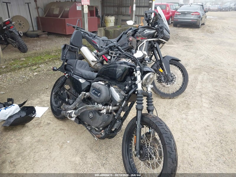 2008 Harley-davidson Xl1200 N Черный vin: 1HD1CZ3188K445752