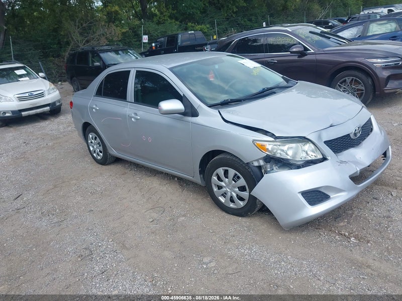 2010 Toyota Corolla Le Silver vin: 2T1BU4EE3AC526025