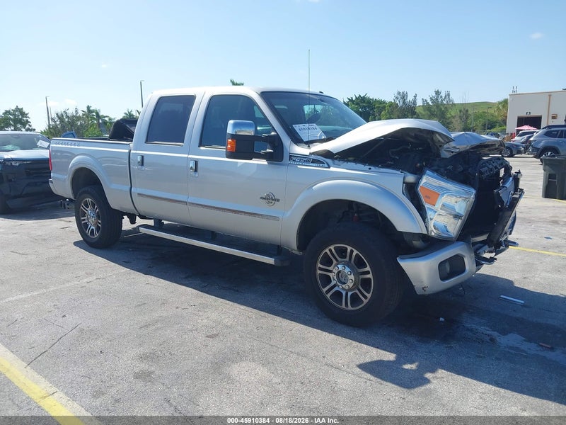 2015 Ford F-350 Lariat Silver vin: 1FT8W3BT4FEB47587