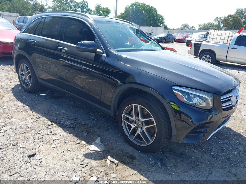 2019 Mercedes-benz Glc 300   Black vin: WDC0G4JB3K1001931