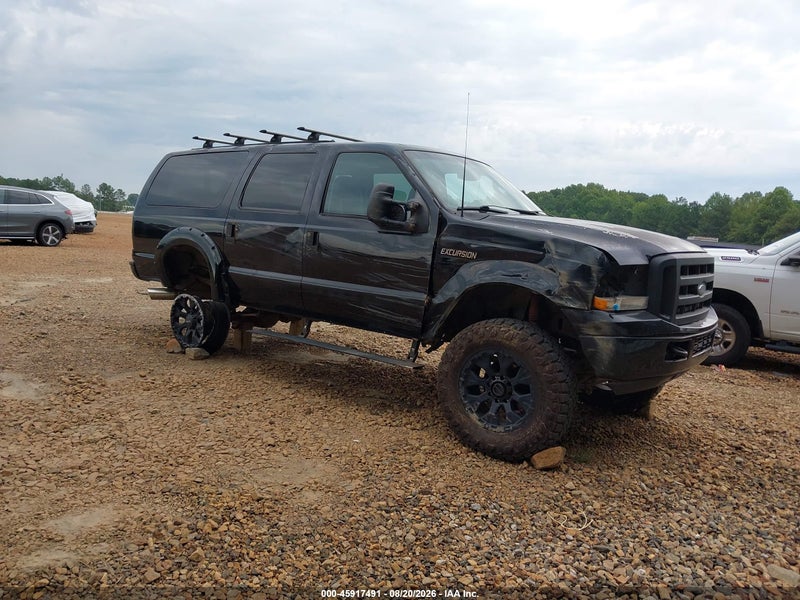 2003 Ford Excursion Limited Black vin: 1FMSU43P43ED25539