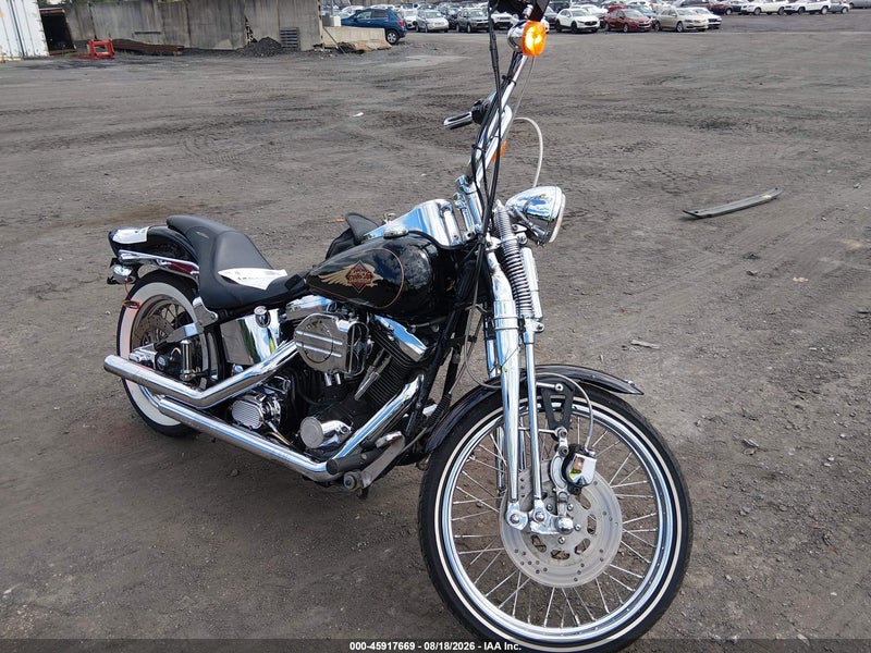 1999 Harley-davidson Fxsts   Черный vin: 1HD1BLL11XY039999
