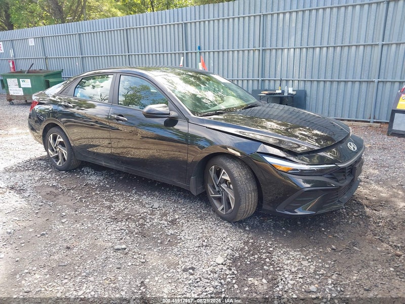 2025 Hyundai Elantra Sel Sport Black vin: KMHLM4DG9SU995773