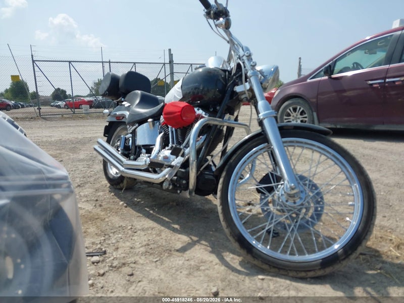 2006 Harley-davidson Fxstdi   Черный vin: 1HD1JBB126Y045825