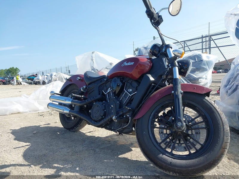 2020 Indian Motorcycle Co. Scout Sixty Abs Burgundy vin: 56KMSA11XL3155418