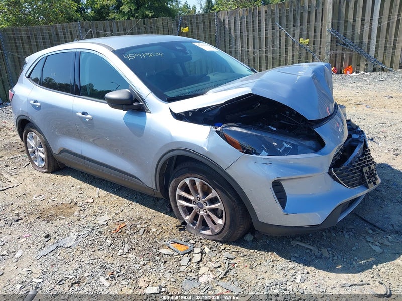 2022 Ford Escape Se Silver vin: 1FMCU0G65NUB38608