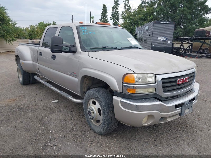 2006 Gmc Sierra 3500 Slt Brown vin: 1GTJK33286F130112