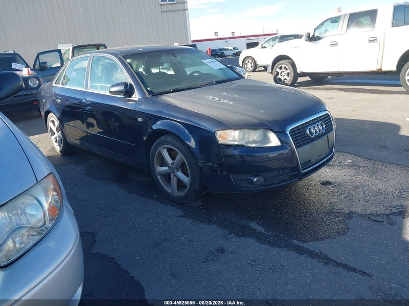 2007 Audi A4 3.2 vin: WAUDH78E27A051293