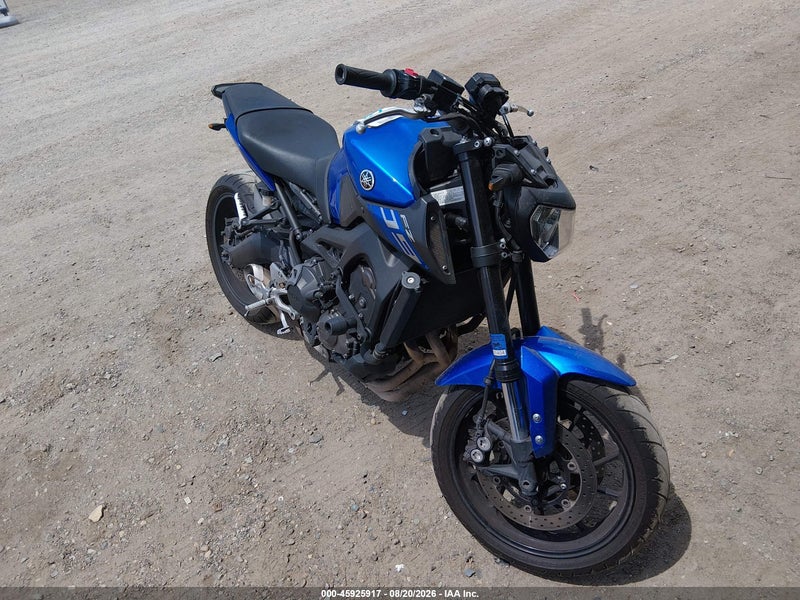 2016 Yamaha Fz09 C Blue vin: JYARN33YXGA002897