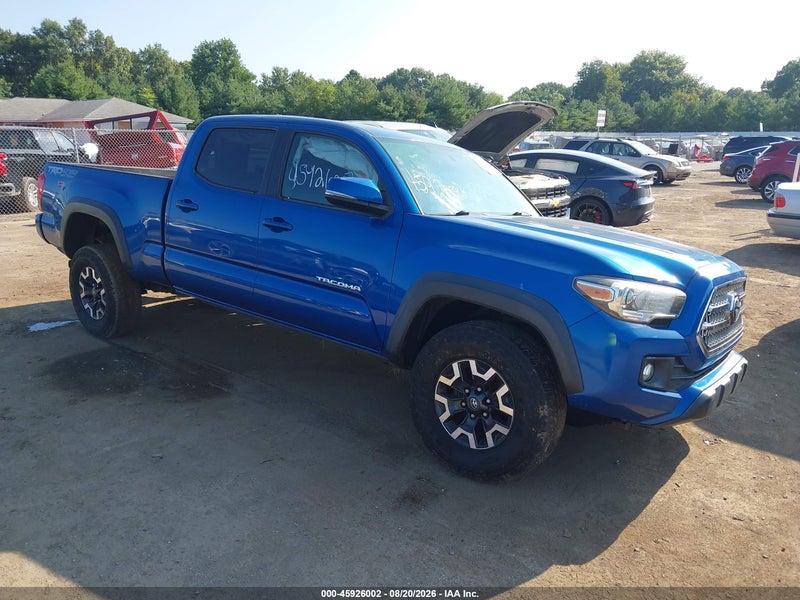 2016 Toyota Tacoma Trd Off Road Синий vin: 3TMDZ5BN4GM011474