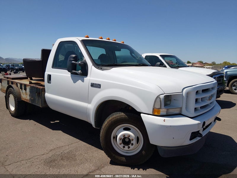 2004 Ford F-350 Xl/xlt White vin: 1FDWF36L84EC75941