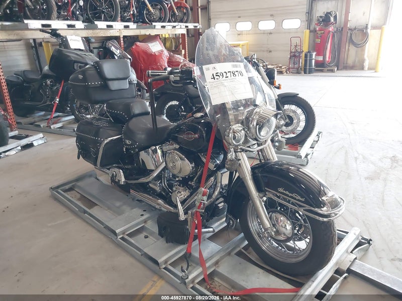 2006 Harley-davidson Flstci   Black vin: 1HD1BWB166Y052300