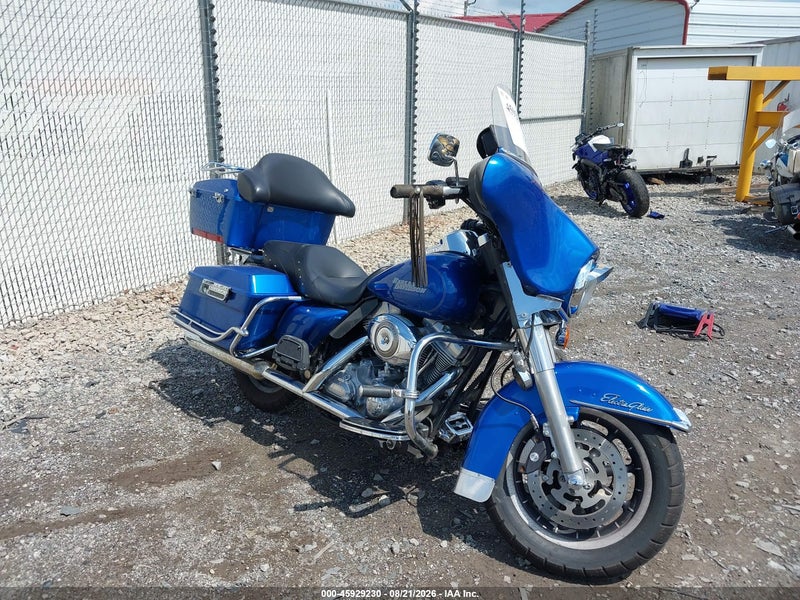 2008 Harley-davidson Flht   Синий vin: 1HD1FV4108Y632673