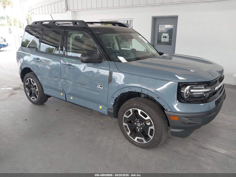 2024 Ford Bronco Sport Outer Banks Blue vin: 3FMCR9C62RRF44595