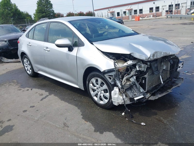 2020 Toyota Corolla Le Серебряный vin: JTDEPRAE2LJ027652