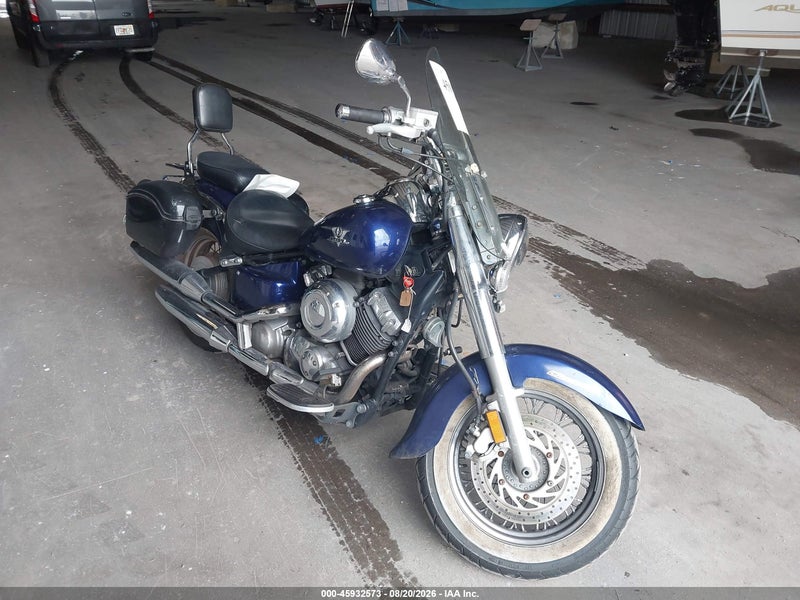 2008 Yamaha Xvs650 A/at Синий vin: JYAVM01E28A123823