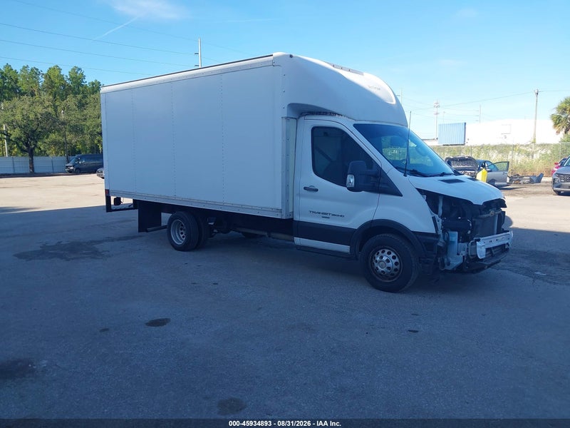 2021 Ford Transit-350 Cutaway   White vin: 1FDRU6PG3MKA23165