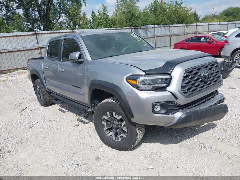 2021 Toyota Tacoma Trd Off-road Silver vin: 3TMCZ5AN6MM410329
