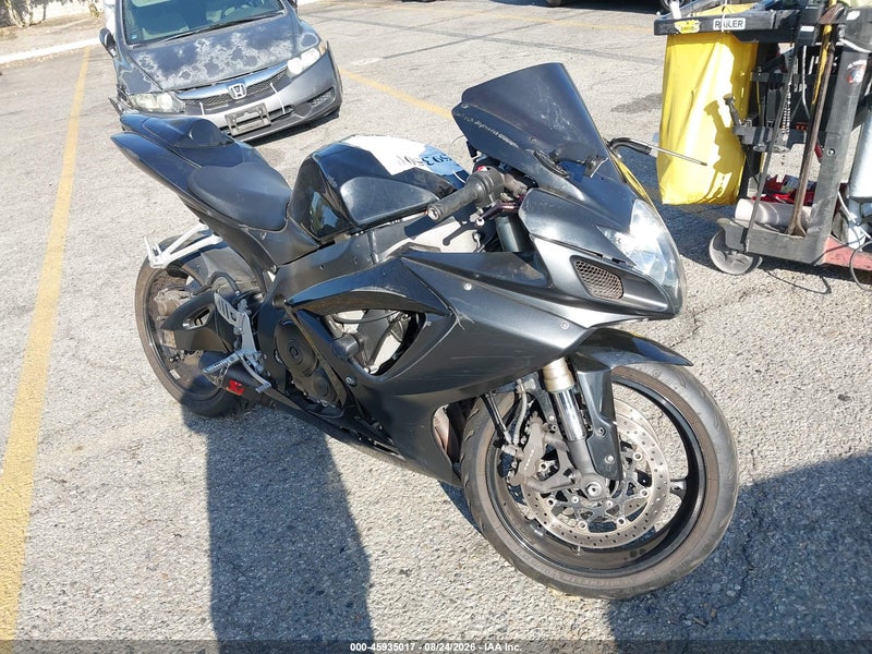 2007 Suzuki Gsx-r600   Black vin: JS1GN7DA172117560