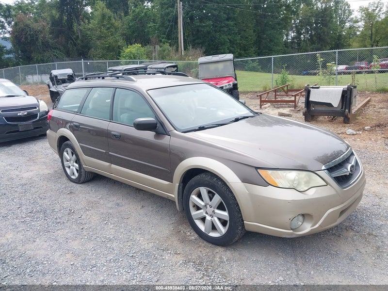2008 Subaru Outback 2.5i/2.5i L.l. Bean Edition vin: 4S4BP61C187314819