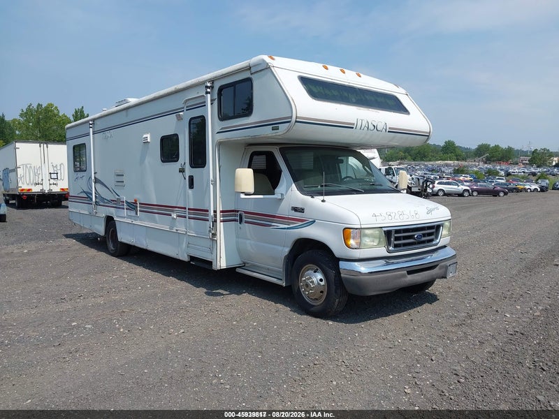 2003 Ford E-450 Cutaway Standard White vin: 1FDXE45S03HA17240